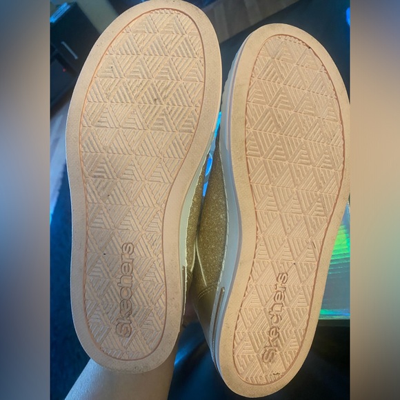 EUC- Skechers Street Shoutouts - Glitter Queen. Size 3.5 girls. - Picture 5 of 7